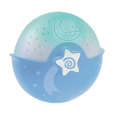 Ночник проектор музыкальный для детей Infantino 4627 голубой 1